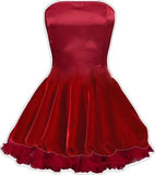 Tineit Unique A line Strapless Red th Grade Homecoming Dresses Hoco Dress (PRE-ORDER)