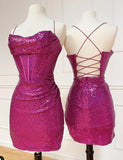 Tineit Vintage Sexy Sparkly Homecoming Dress th Birthday Outfits (PRE-ORDER)