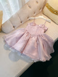 Tineit Simple A Line Spaghetti Straps Pink Short Homecoming Dresses th Birthday Outfit (PRE-ORDER)