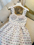 Tineit Cute A Line Straps White Satin Short Homecoming Dresses th Birthday Outfit (PRE-ORDER)