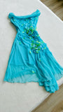 Tineit th Birthday A Line Off The Shoulder Blue Homecoming Dresses Short Party Dress (PRE-ORDER)