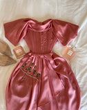 Tineit th Birthday A Line Off The Shoulder Pink Satin Homecoming Dresses Party Dress (PRE-ORDER)