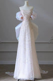 Tineit Elegant Off The Shoulder Light Pink Beaded Luxury Evening Dress Prom Dresses (PRE-ORDER)