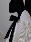 Tineit Pretty Ball Gown Off The Shoulder Black Velvet Long Prom Dresses Party Evening Dress (PRE-ORDER)