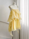 Tineit Cute A line Straps th Birthday Dress Chiffon Homecoming Dresses (PRE-ORDER)