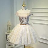 Tineit Elegant Ball Gown Off The Shoulder Birthday Outfits Tulle Homecoming Dresses (PRE-ORDER)