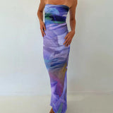 Tineit Charis Strapless Maxi Dress