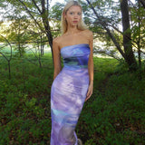 Tineit Charis Strapless Maxi Dress