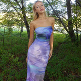 Tineit Charis Strapless Maxi Dress