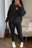 Tineit Crew Neck Sweater Suits