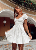 Tineit Daniela Mini Dress White