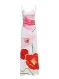 Tineit Timber Floral Print Maxi Dress