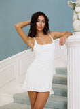 Tineit Kiribati Mini Dress White