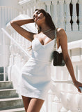 Tineit Novella Mini Dress White
