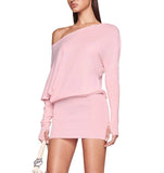 Tineit Faiga Off Shoulder Mini Dress