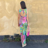 Tineit Naima Printed Maxi Dress