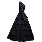 detective costume Medieval Victorian Dress Halloween Renaissance Gothic Lace Queen Princess Dress