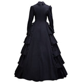 detective costume Medieval Victorian Dress Halloween Renaissance Gothic Lace Queen Princess Dress