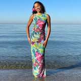 Tineit Naima Printed Maxi Dress
