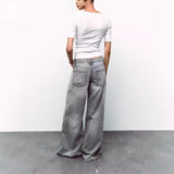 baggy jeans Women's Clothing Wide Leg Jeans