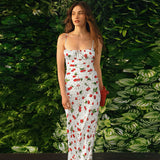 Tineit Kynslee Cherry Print Maxi Dress