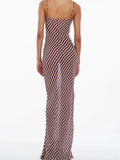 Tineit Robyn Striped Maxi Dress