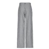 Tineit Striped Low Waist Wide Leg Pants Women Old Money Style Streetwear Fashion Baggy Trousers Office Elegant Suit Pants 2024