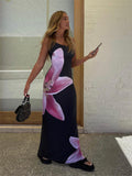 Tineit Melisa Large Floral Maxi Dress