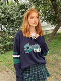 Tineit Brooklyn Varsity Knit Sweater