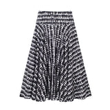 cold weather outfits Tineit 2024 Spring Summer Women Print Casual Elegant Suits Fashion Strapless Sleeveless Short Tops+Chic Loose Long Skirt