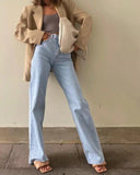 Tineit Tammy High Waist Boyfriend Jeans