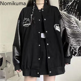 Tineit Harajuku Coat Women Clothing Streetwear BF Fashion Outwear Y2k Tops Preppy Style Casual Chic Oversized Jackets 2025 Ropa Mujer