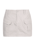 Tineit Cargo Pocket Micro Mini Skirt