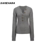 Tineit Korean Commuting Outfit Two-piece Set Spring Semi Open Neck Knitted Sweater High Waisted Sequined Skirt Female Clothing