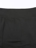 Tineit Classic Lining Mini Skirt