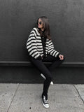 Tineit Davi Striped Cardigan Jacket