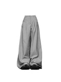 christmas outfit Tineit Women Grey Baggy Pants Y2k 2000s Oversize Pants Vintage Streetwear High Waist Trousers Harajuku Pants 90s Aesthetic Clothes 2025