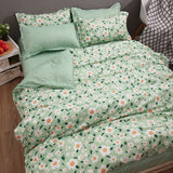 Tineit Fashion Duvet Cover Set No Filler Flat Sheet Pillowcases Boys Girls Cute Twin Queen Size Ins Spring New Bedding Linen