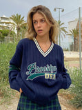 Tineit Brooklyn Varsity Knit Sweater