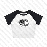 Tineit Harajuku Y2K Graphics Print Kawaii Short Sleeve T-shirts Summer Emo girl Crop Tops Slim 90s tops Streetwear Black Goth Baby Tees