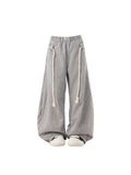 christmas outfit Tineit Women's Grey Pants Baggy Aesthetic Oversize Pants Harajuku Sweatpants Japanese 2000s Style Y2k Vintage Trousers Trashy Clothes