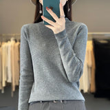 thanksgiving outfit Tineit Casual Simple Knitted Solid Turtleneck Women Korean Slim Fit Warm Soft Pullover Sweaters Female Autumn Chic Daily Knitwear