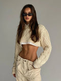 Tineit Nevio Knitted Crop Sweater