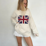 Tineit Brit Union Jack Knit Sweater