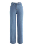 Tineit High Rise Washed Boyfriend Jeans