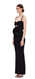 Tineit Wish Hot Sale Women's Flower Bandage Dress Simple High-end Niche Evening Dress Elegant