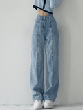 Tineit Seam Detail Washed Boyfriend Jeans