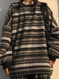 Tineit Striped Pullover Knit Sweater