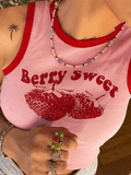 Tineit Sweet Berry Cropped Tank Top