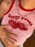 Tineit Sweet Berry Cropped Tank Top